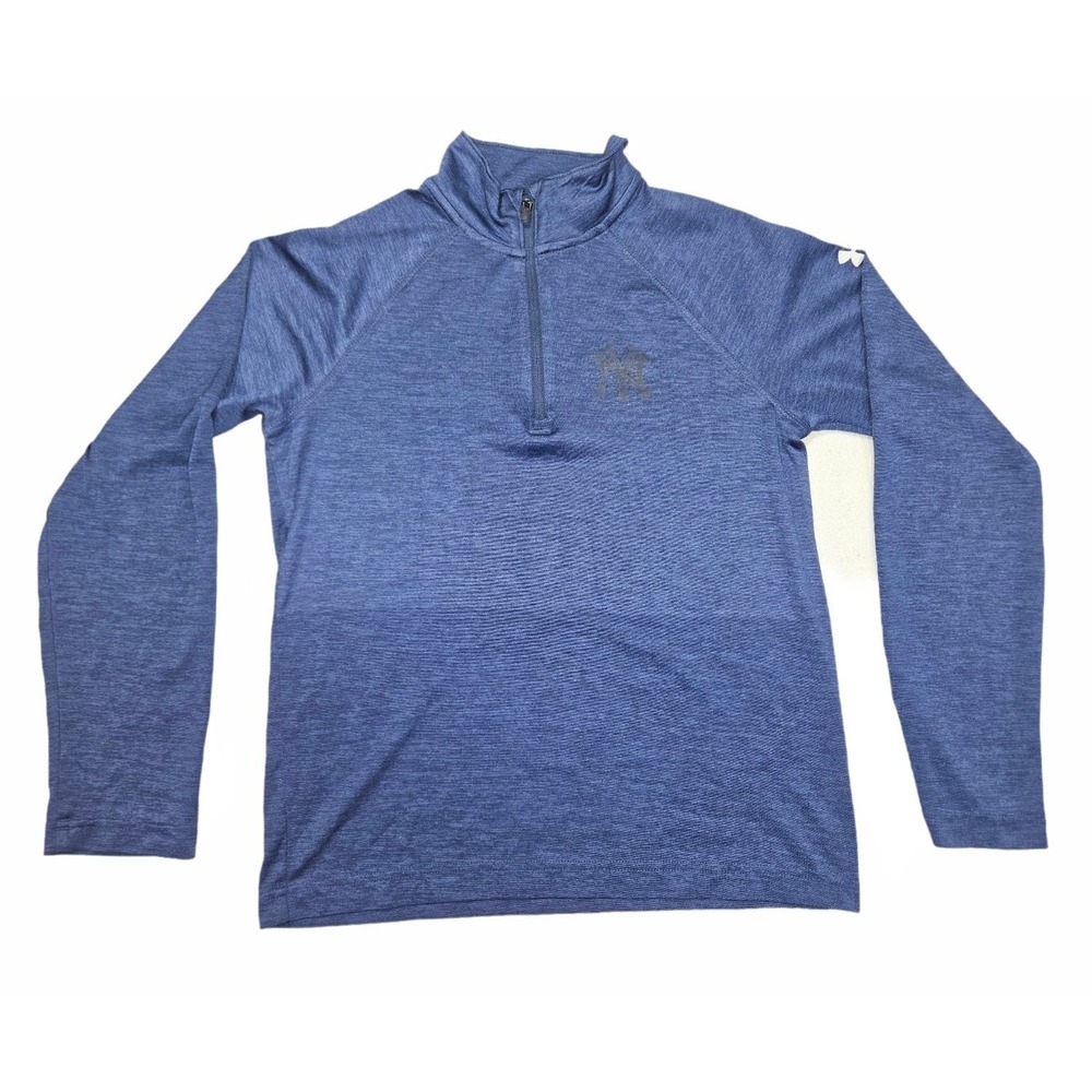 Under Armour New York Yankees Quarter-Zip Pullover Youth Medium